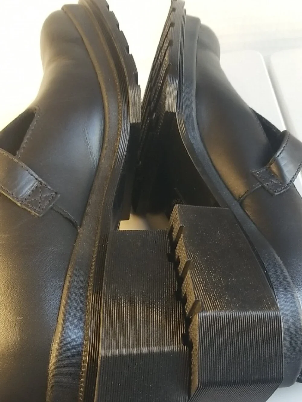 Dr. Martens polished black